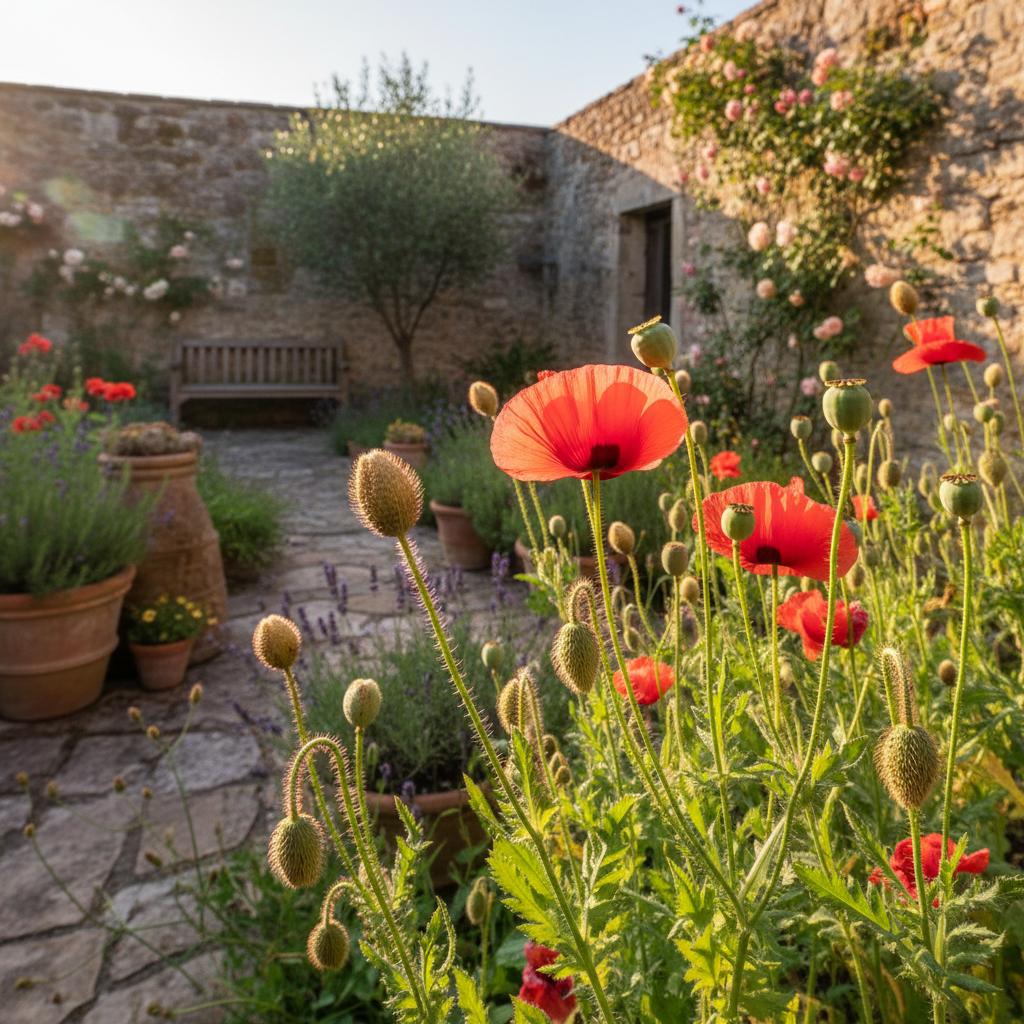 Papavero ruvido (Papaver hybridum)