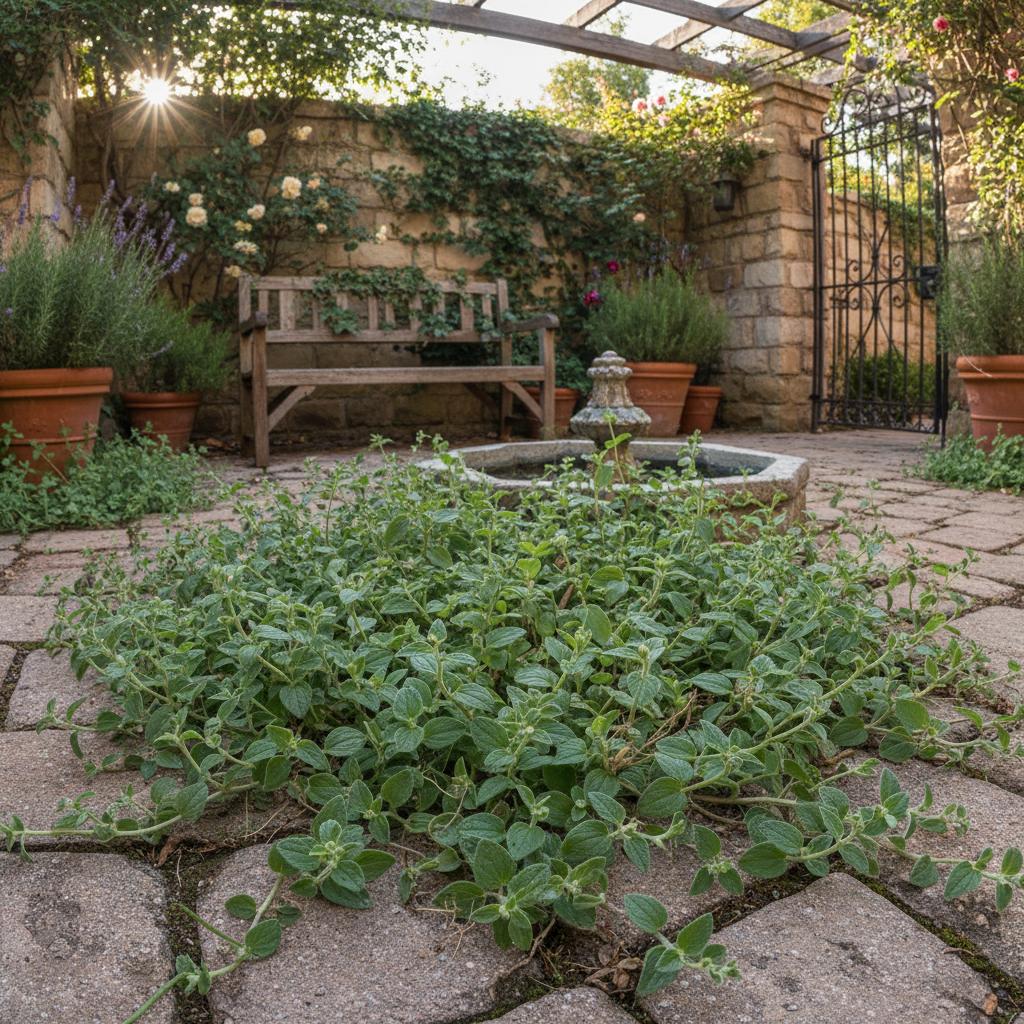 Erba della parete florida (Parietaria floridana)