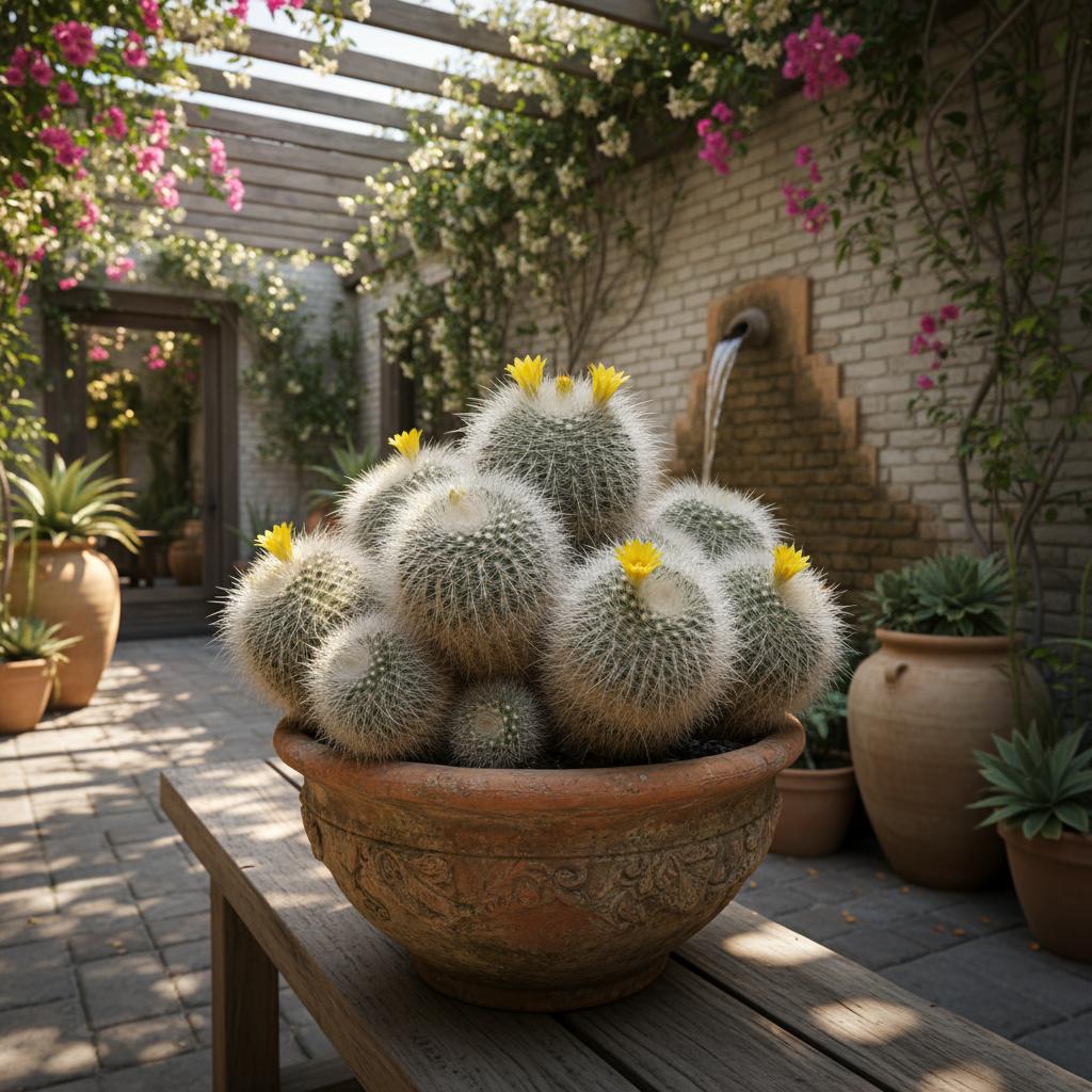 Cactus Pallina d'Argento (Parodia scopa)
