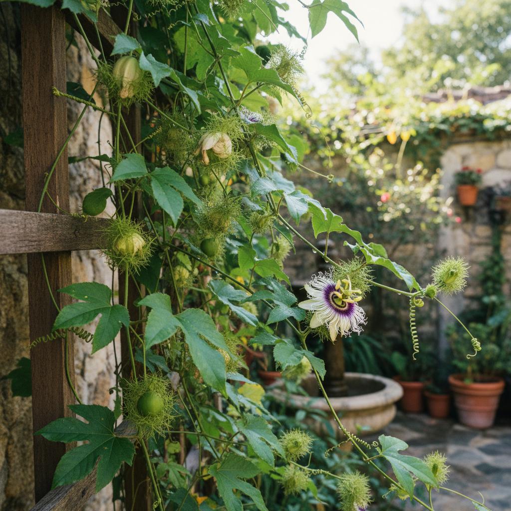 Passiflora fetida (Passiflora fetida) (Passiflora foetida)