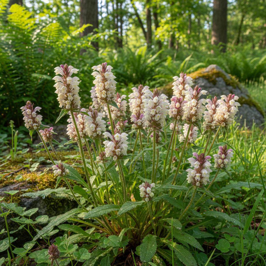 Pedicularia canadese (Pedicularis canadensis)