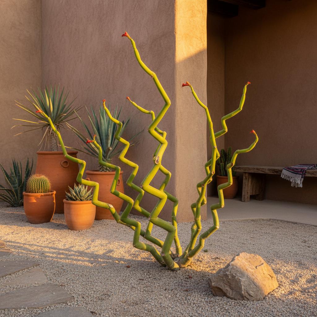 Pianta della Pantofola (Pedilanthus macrocarpus)