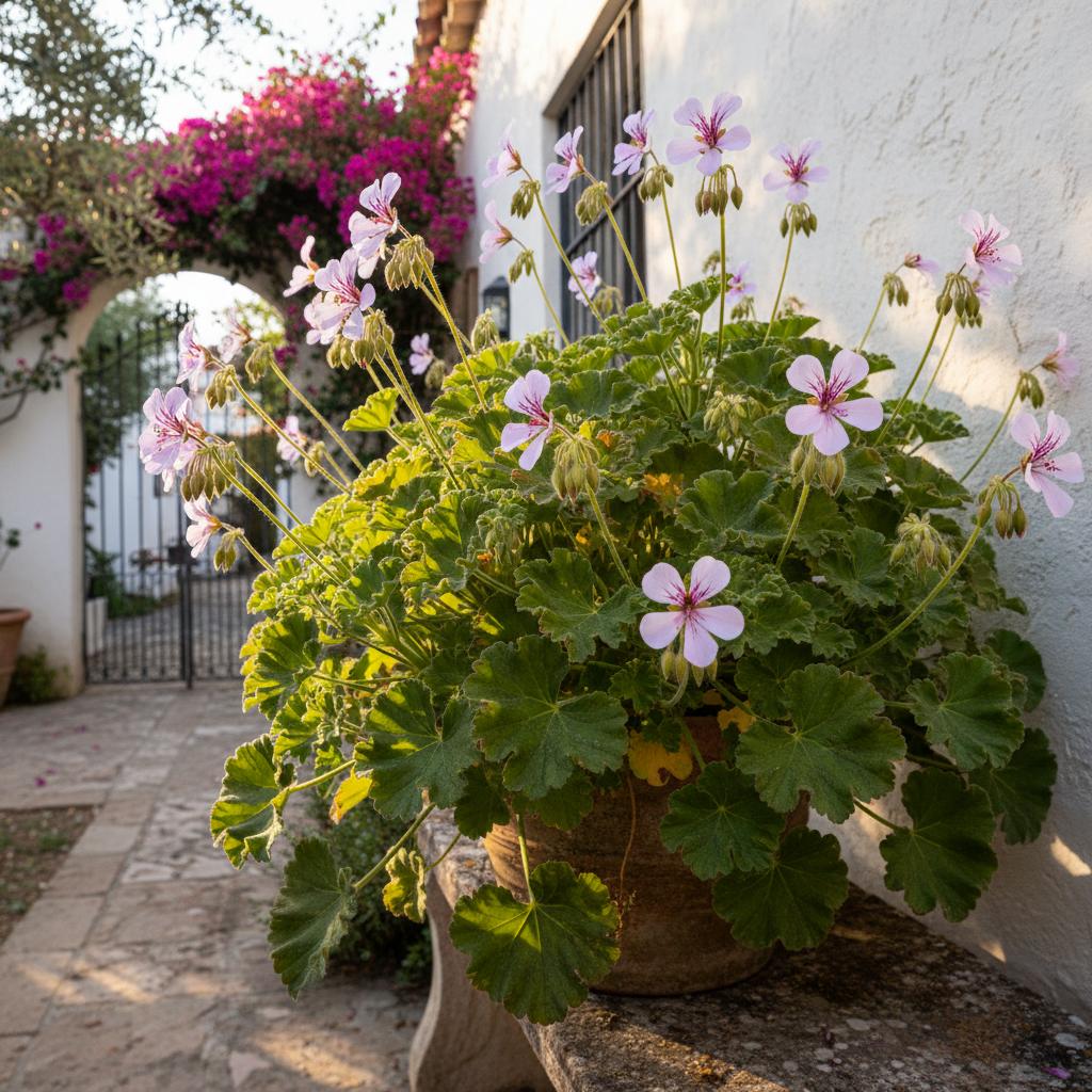 Geranio citronella (Pelargonium citronellum)