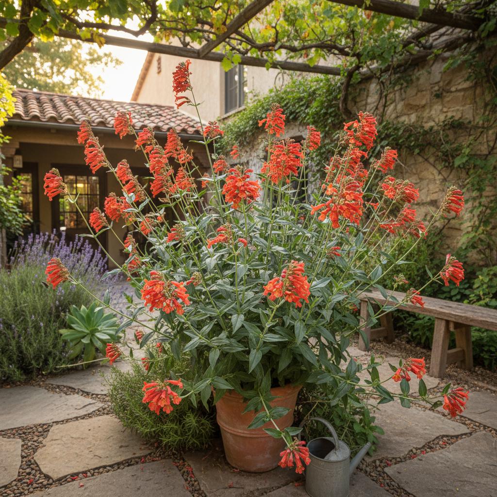 Penstemon rosso intenso (Penstemon centranthifolius)