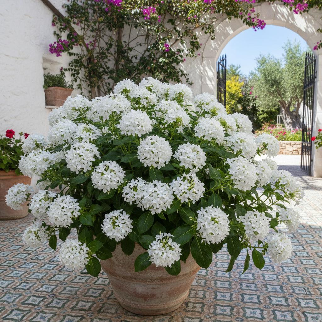 Pentas bianco 'Graffiti' (Pentas lanceolata 'Graffiti White')