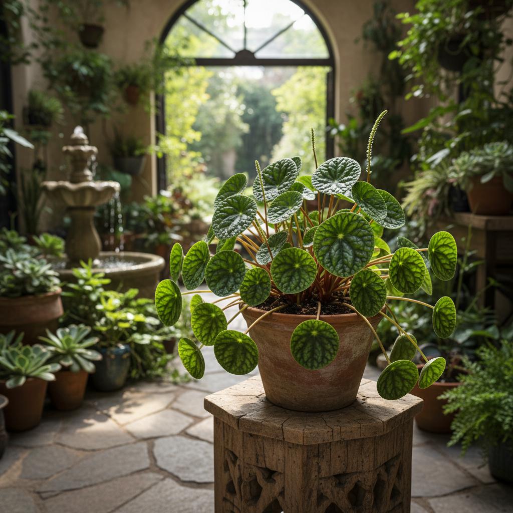 Peperomia 'Rana Verde' (Peperomia albovittata 'Rana Verde')