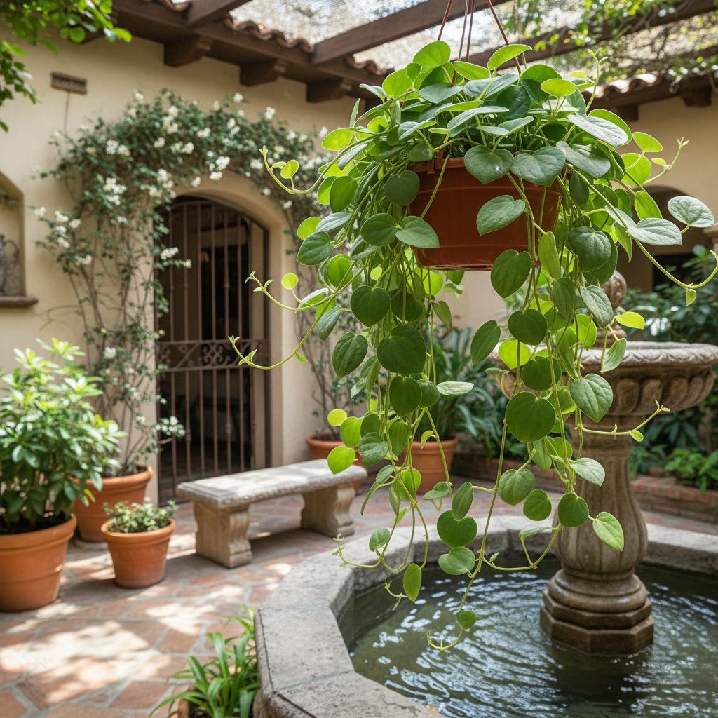 Peperomia rampicante verde (Peperomia scandens 'Green')