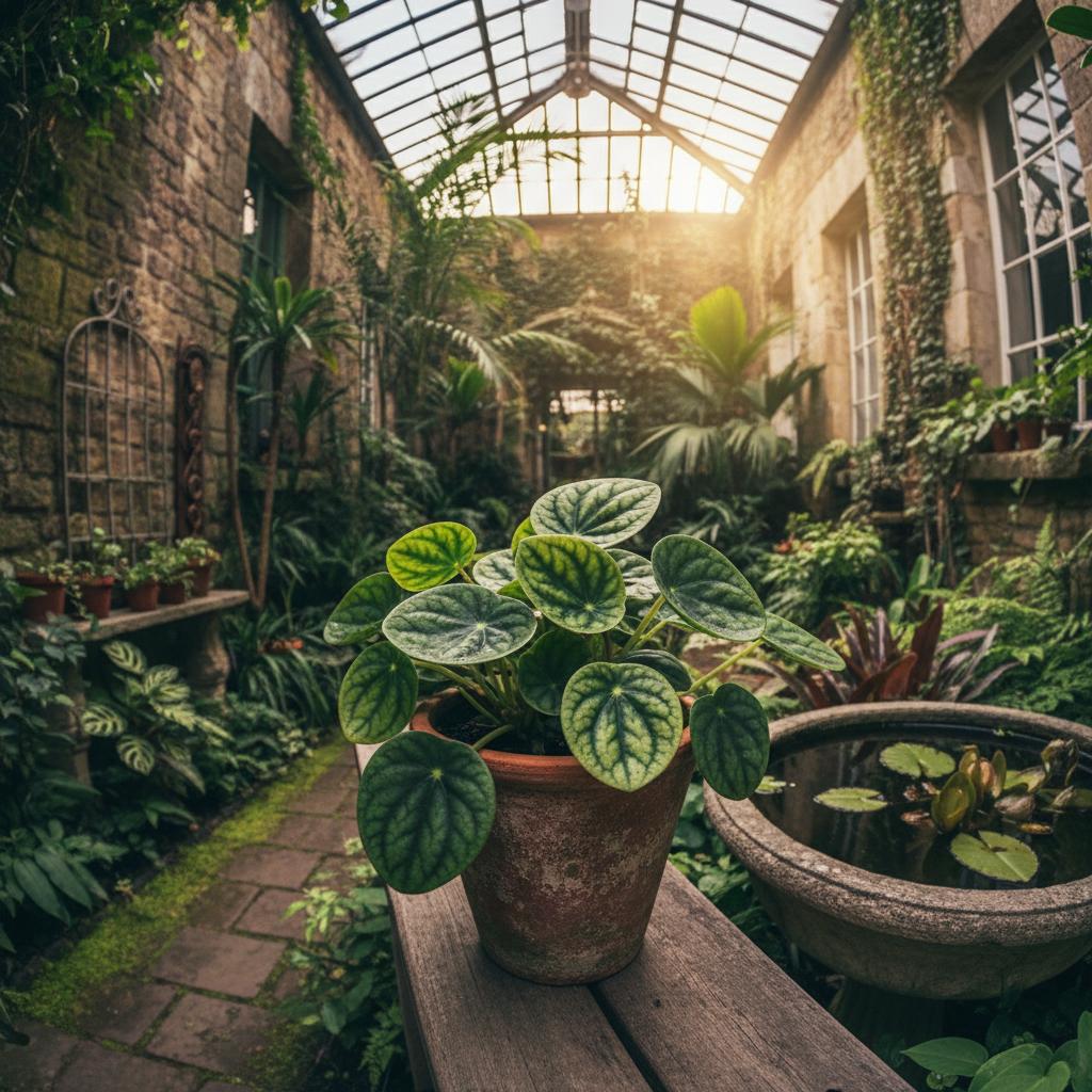 Peperomia a tre nervature (Peperomia trinervula)