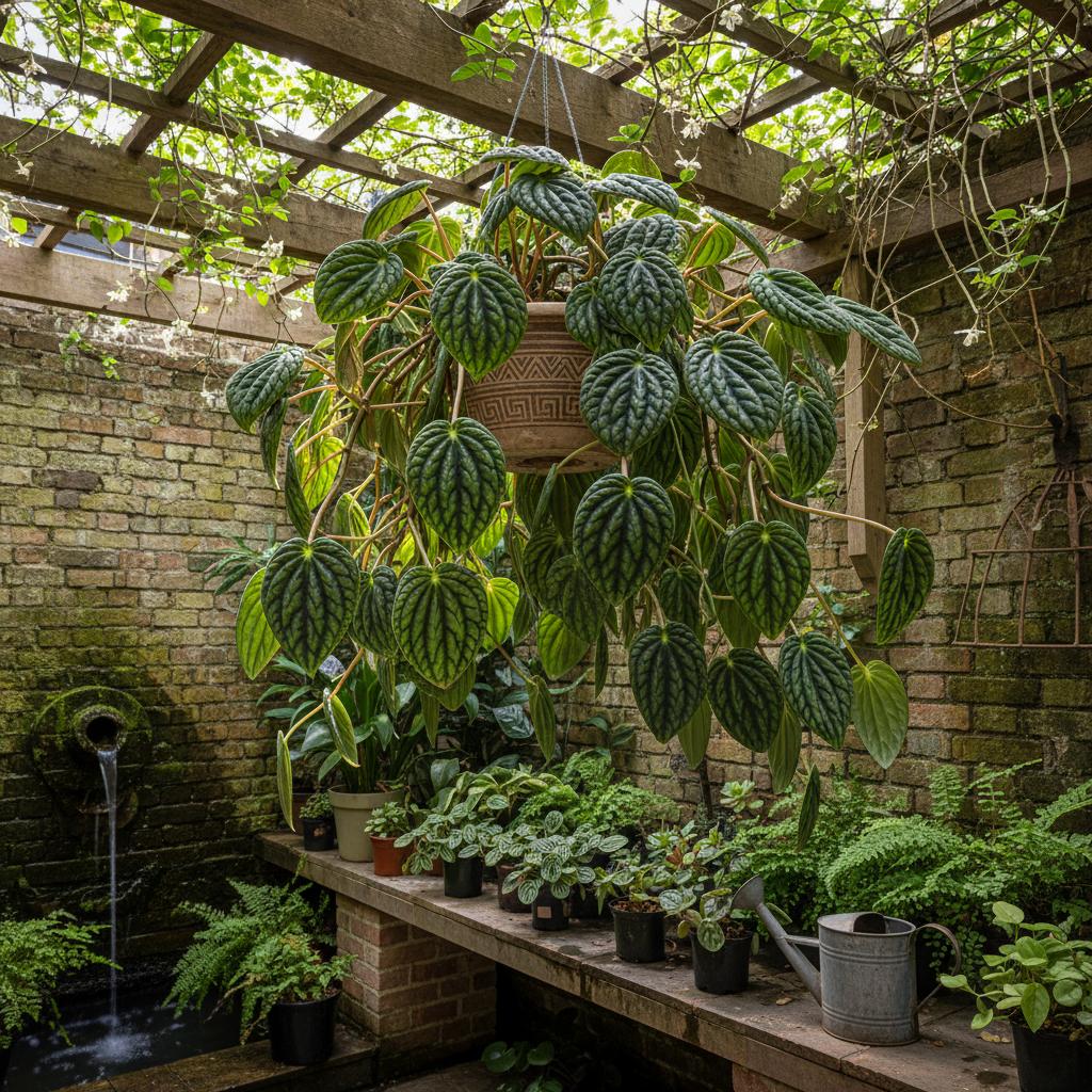 Peperomia a strisce (Peperomia puteolata)