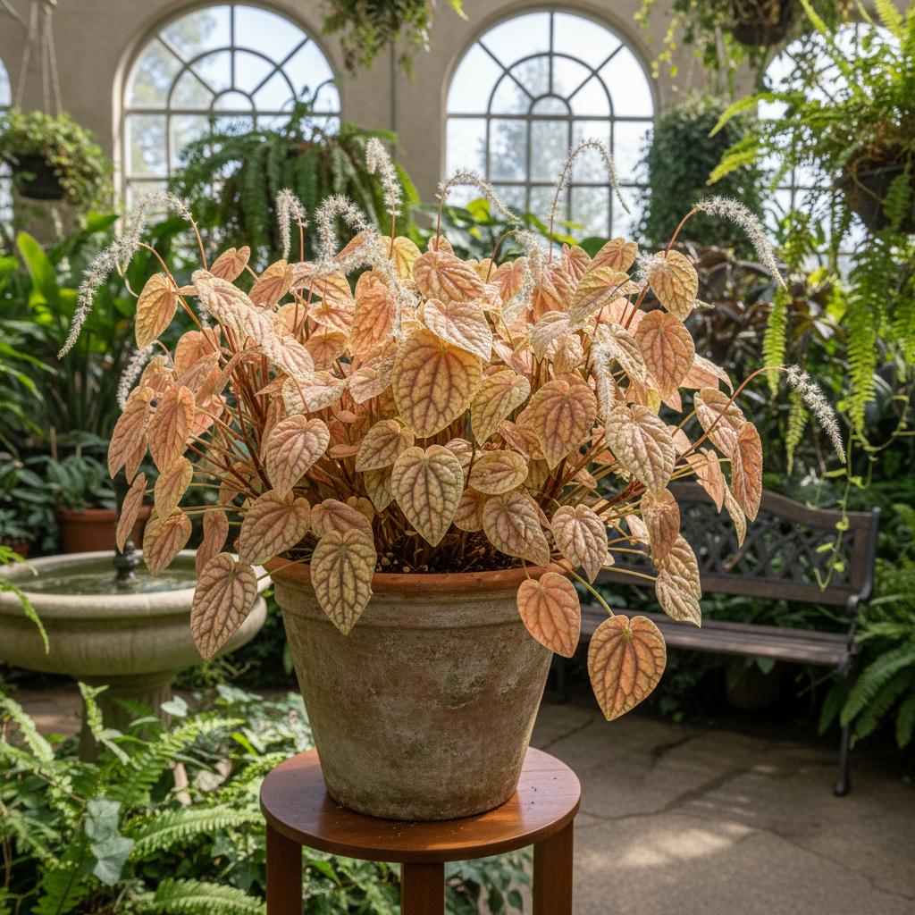 Abricos-Peperomie (Peperomia caperata ‘Abricos’)