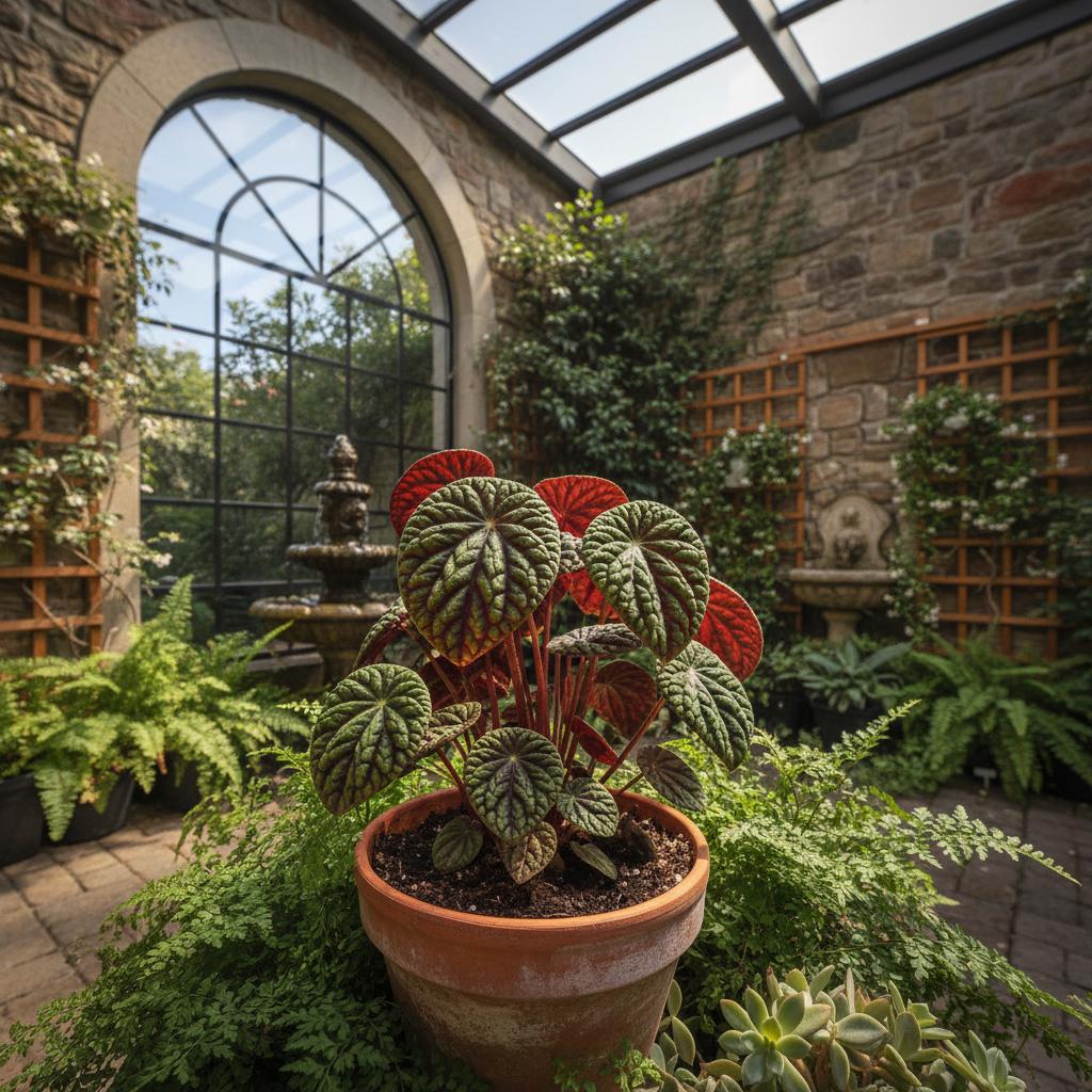 Peperomia rugosa (Peperomia caperata)