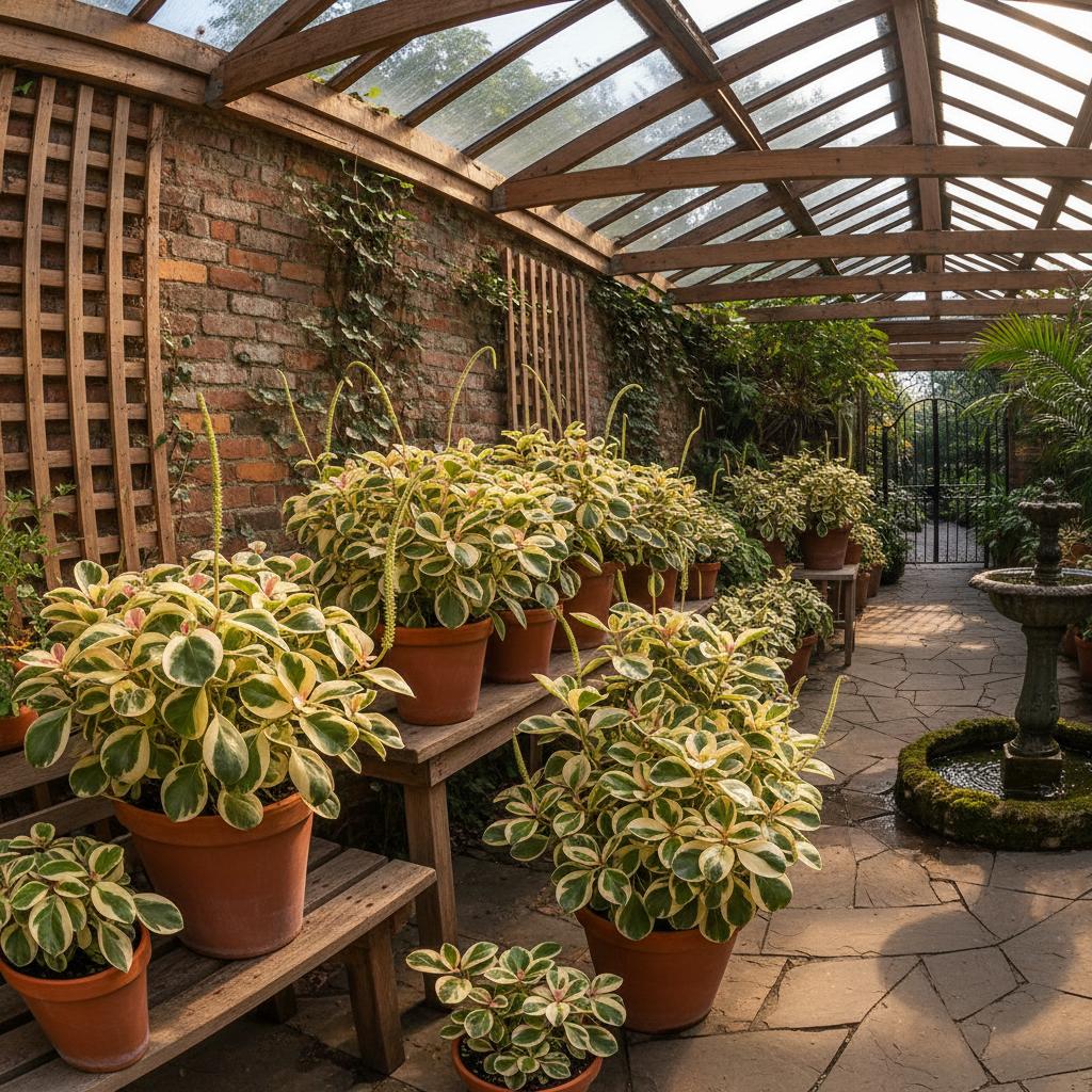 Peperomia Ginny (Peperomia clusiifolia ‘Ginny’)