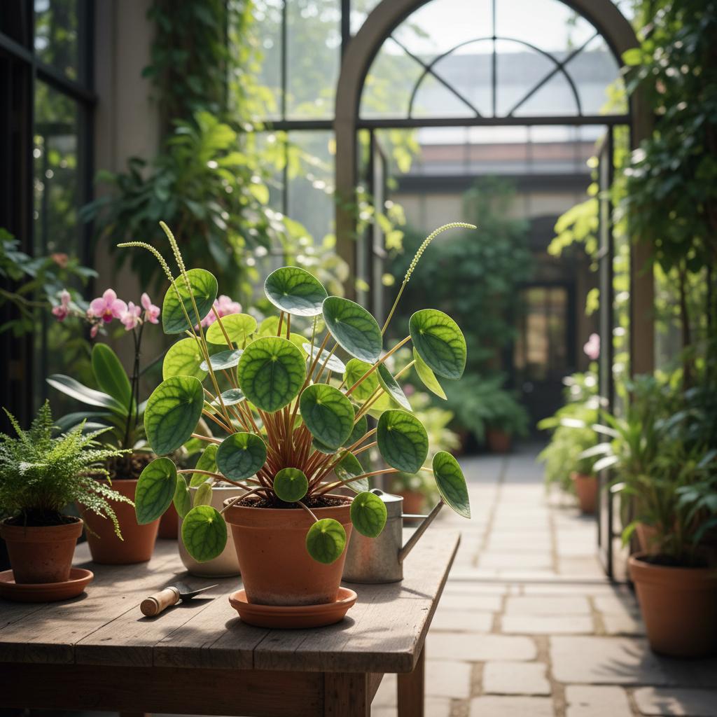 Peperomia pioggia (Peperomia polybotrya)