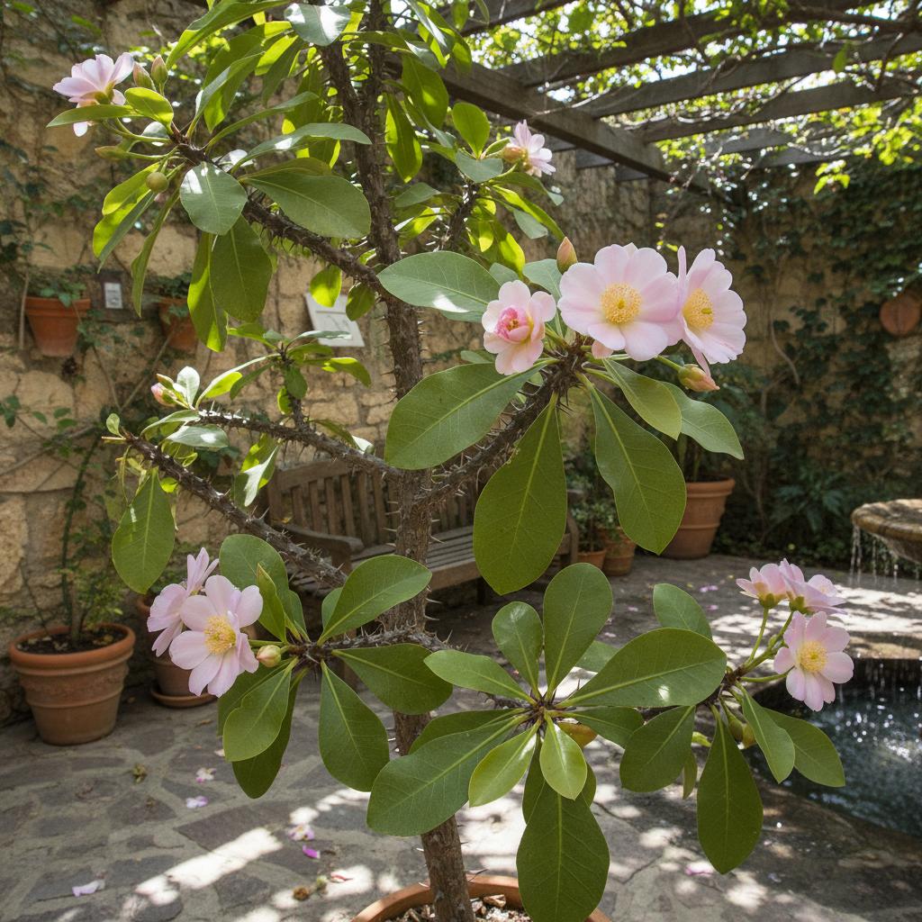 Pereskia (Pianta di Rosa Cactus) (Pereskia grandifolia)