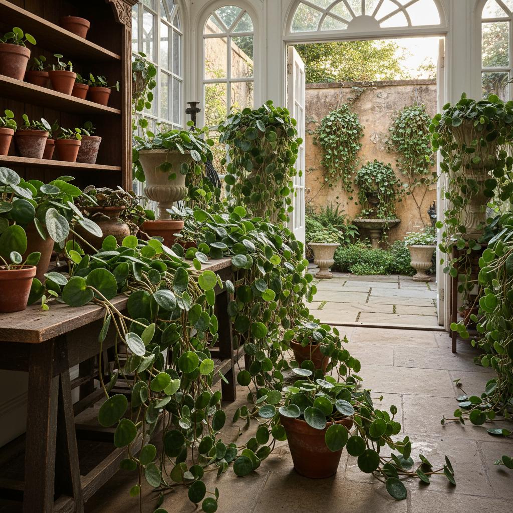 Peperomia a verticilli (Peperomia verticillata)