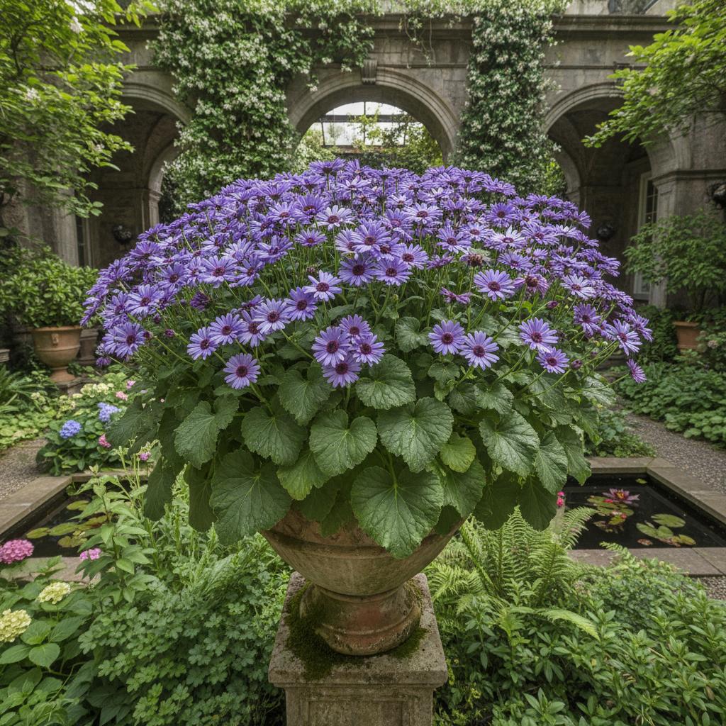 Cineraria delle Canarie (Pericallis appendiculata)