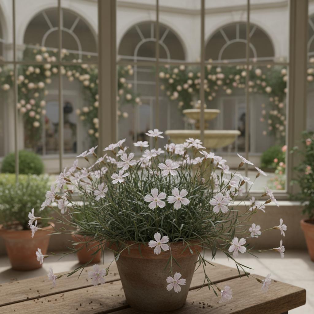 Fiori di tunica o Saxifraga rocciosa (Petrorhagia saxifraga)