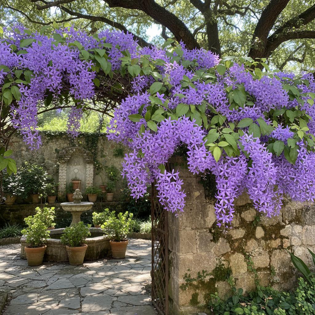 Petrea rampicante (Fiore di carta) (Petrea volubilis)
