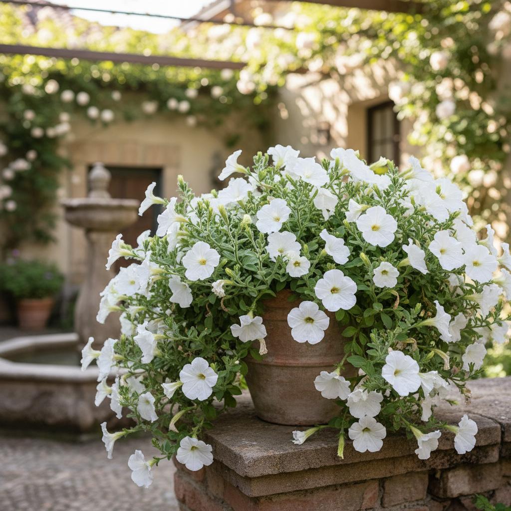 Petunia bianca selvatica (Petunia axillaris)