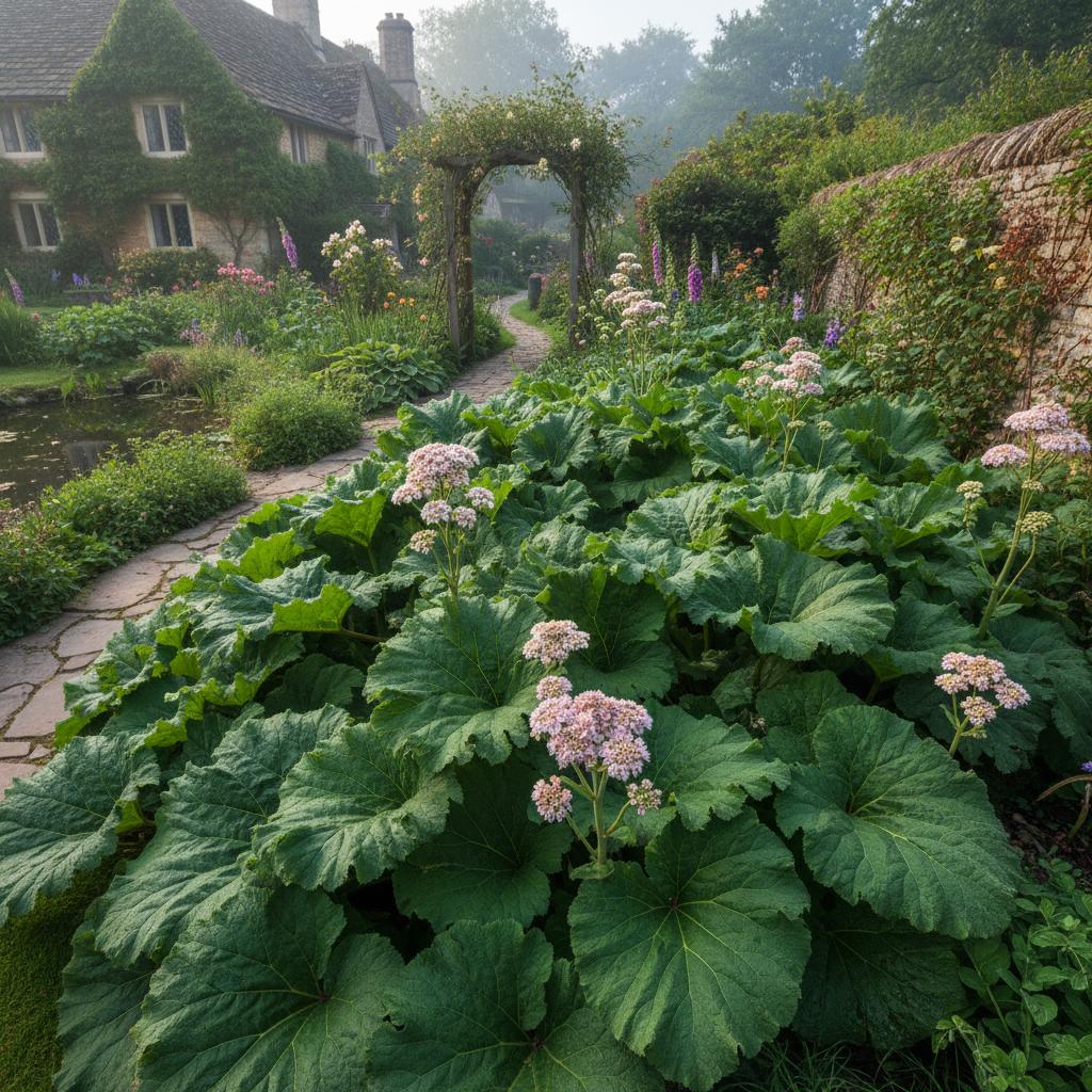Petasite ibrido (Erba burro) (Petasites hybridus)