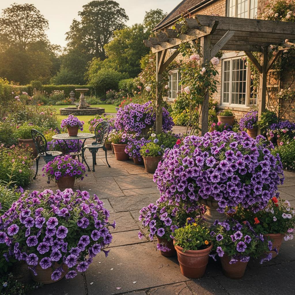 Petunia Cielo Notturno (Petunia 'Night Sky')