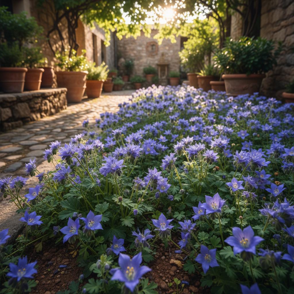 Campanella azzurra californiana (Phacelia campanularia)