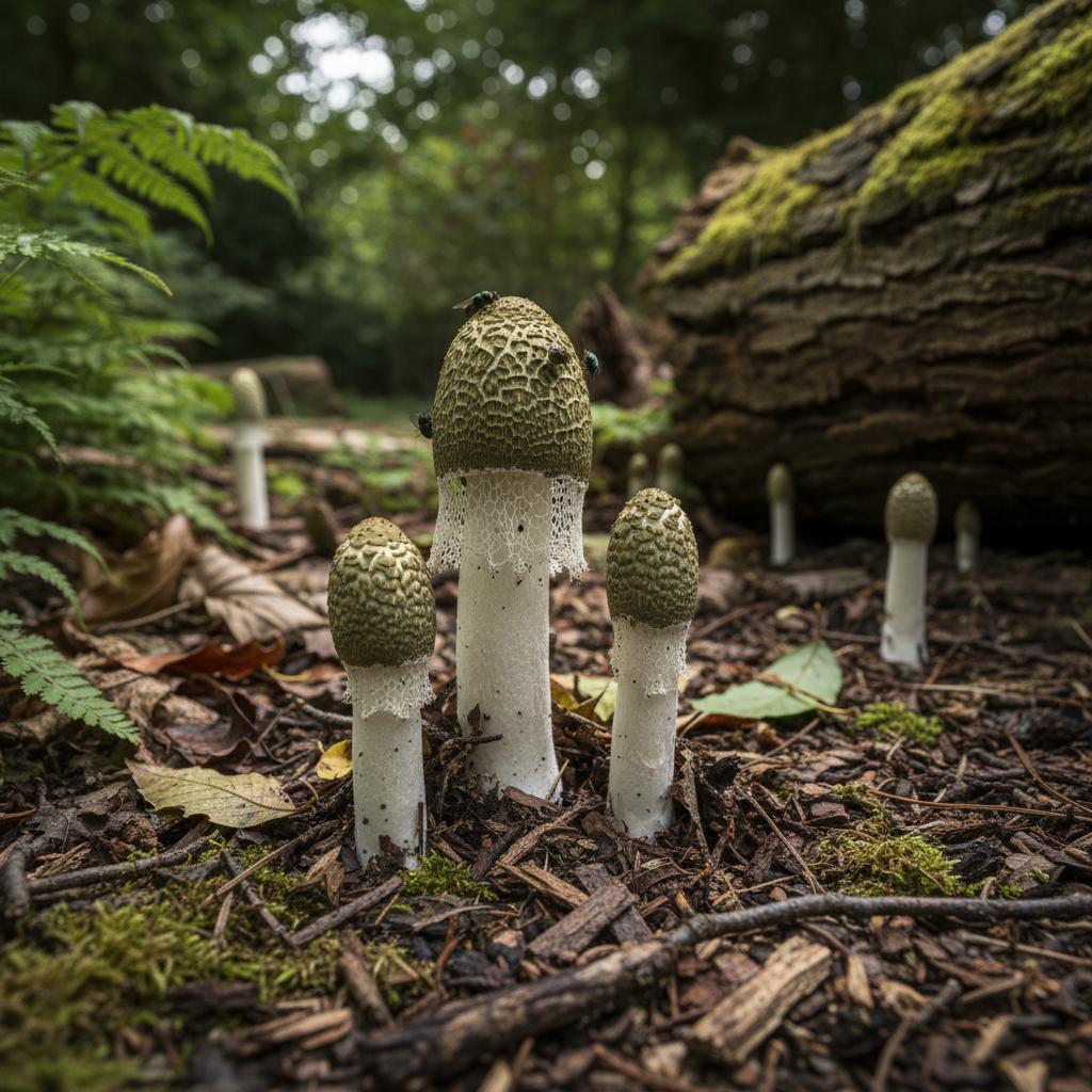 냄새버섯 (Phallus impudicus)