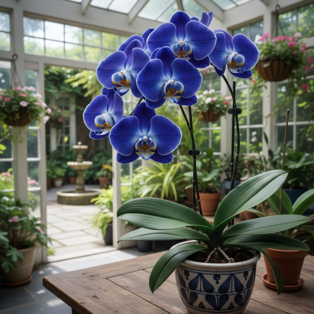 Orchidea Phalaenopsis Blue Mystique (Phalaenopsis Blue Mystique)