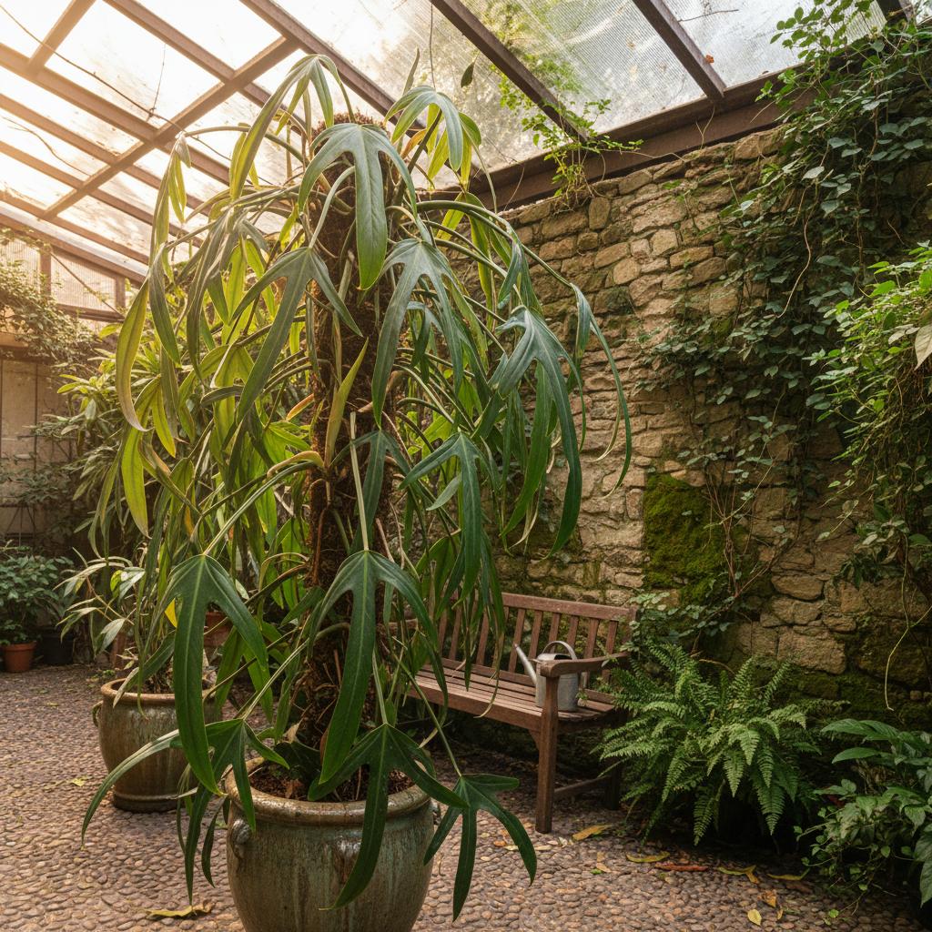 Philodendron a foglie lunghe (Philodendron longuifolium)