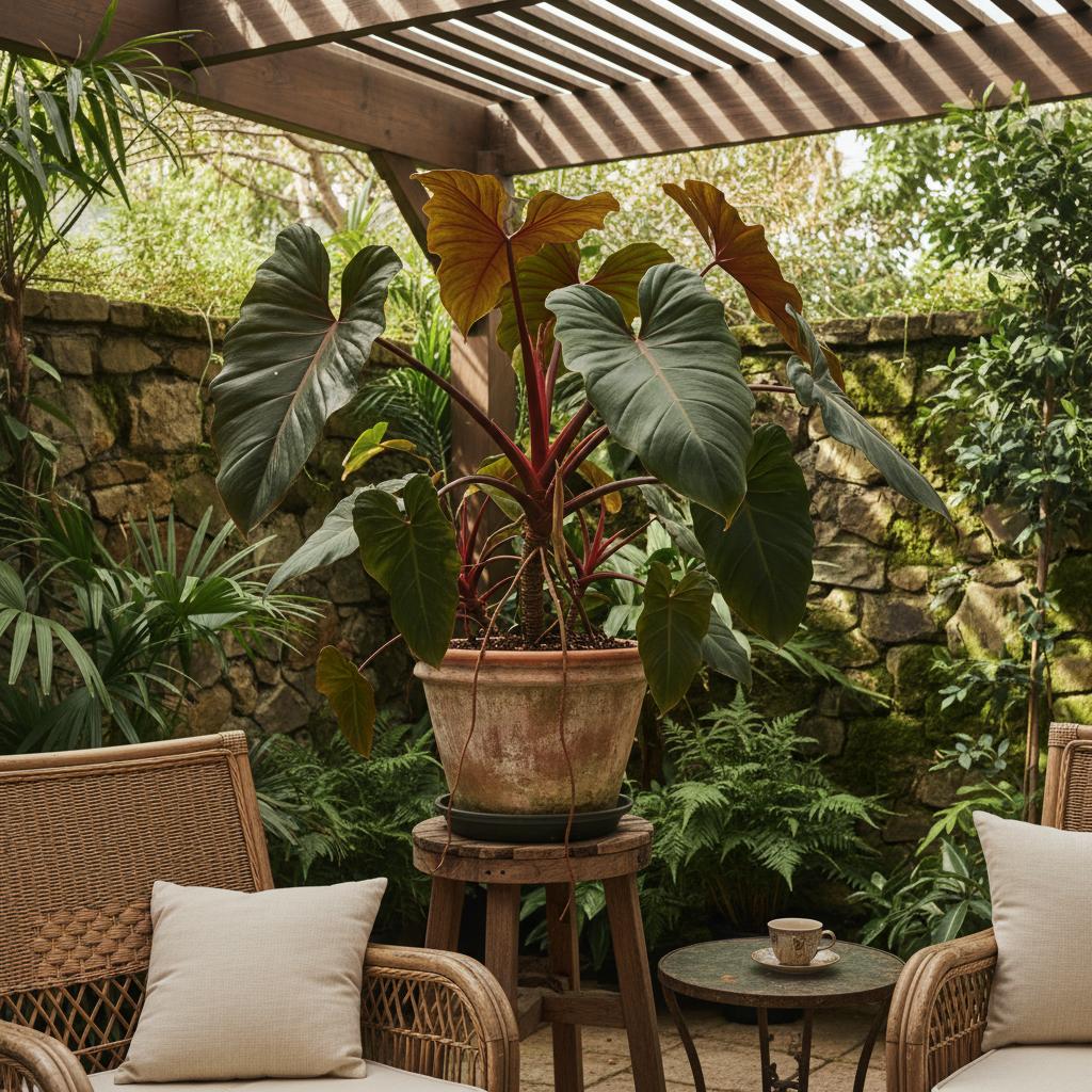 Philodendron Rubino Smeraldo (Philodendron 'Emerald Red')