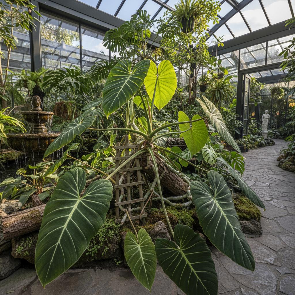 Philodendron glorioso (Philodendron gloriosum)