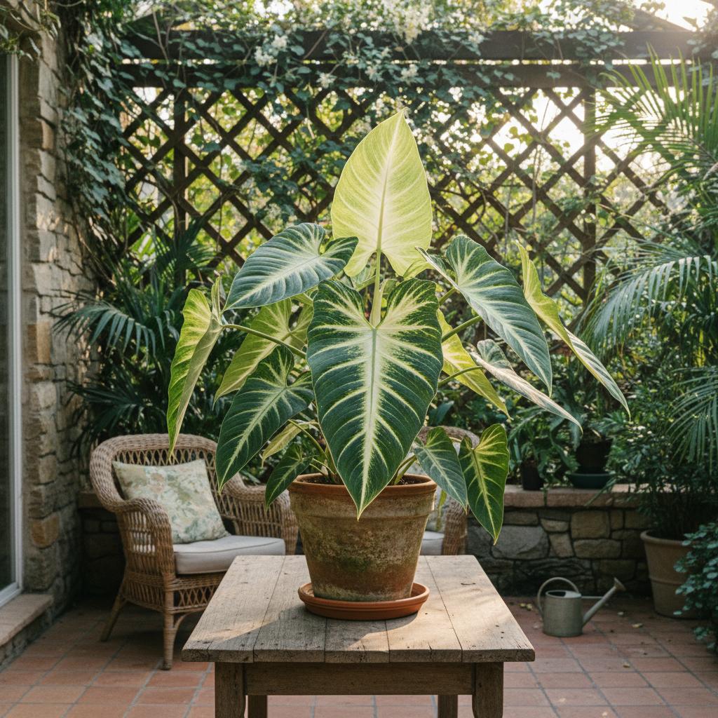 Philodendron Birkin 'White Measure' (Philodendron Birkin 'White Measure')