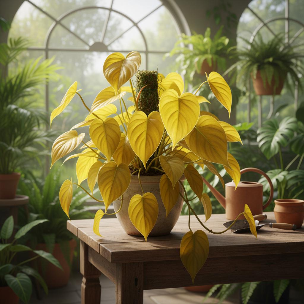 Philodendron Oro Malese (Philodendron Hybrid Malay Gold)