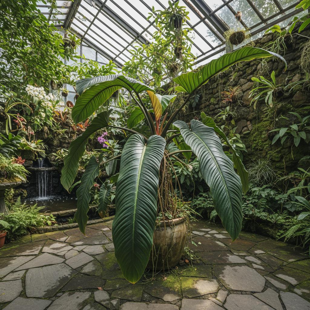 Philodendron a nervature spesse (Philodendron crassinervium)