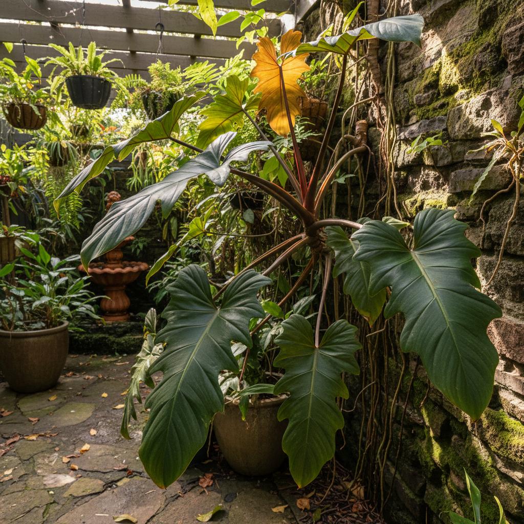 Philodendron a piccoli lobi (Philodendron parvilobum)