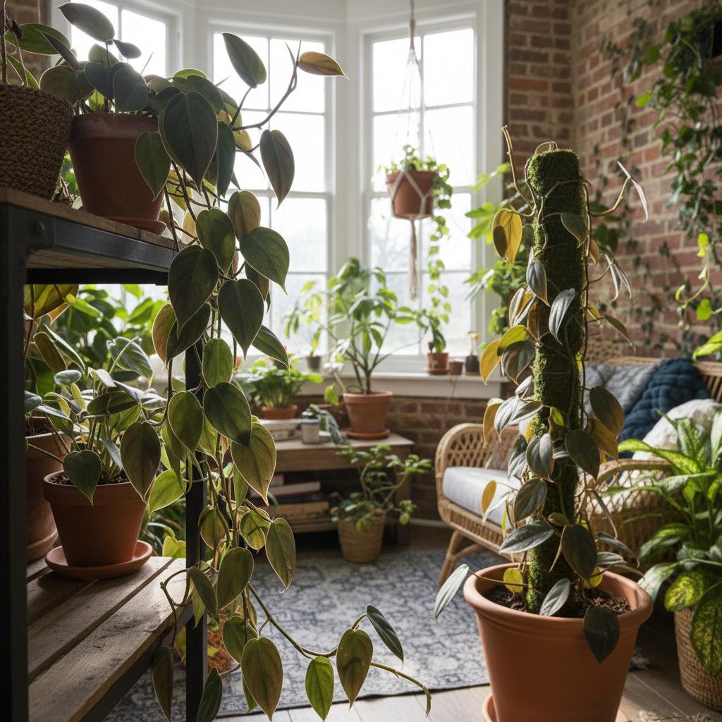 Philodendron Micans (Pianta Rampicante Micans) (Philodendron scandens 'Micans')