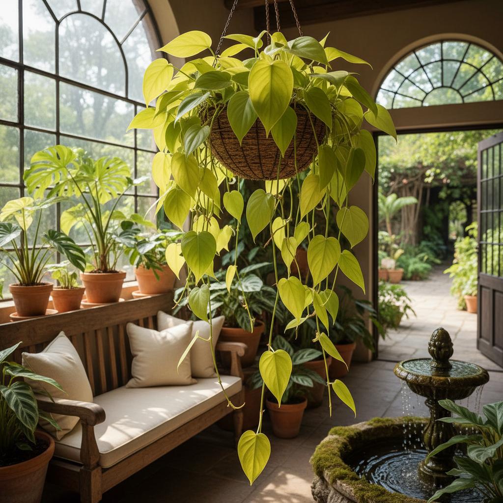 Philodendron Lime Gold (Philodendron cordatum Lime Gold)