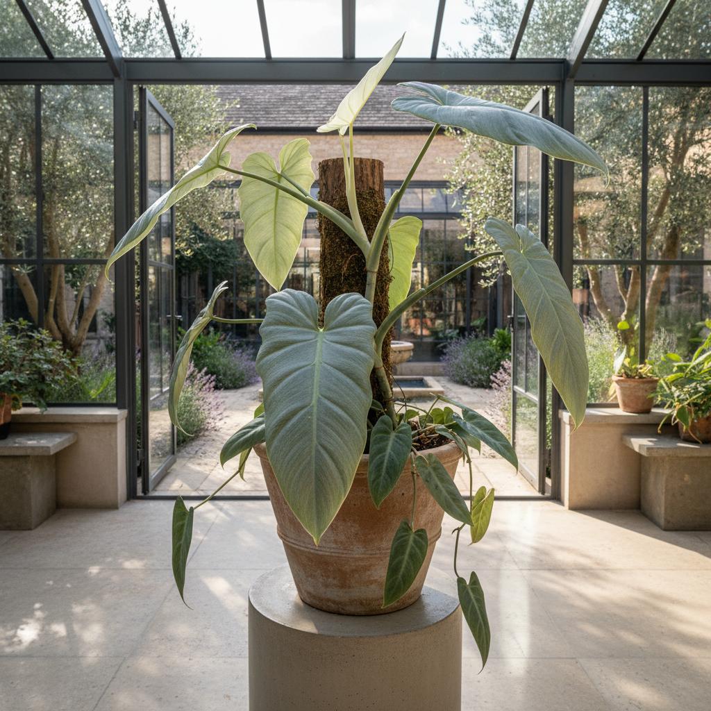 Philodendron Spada d'Argento (Philodendron hastatum 'Silver sword')