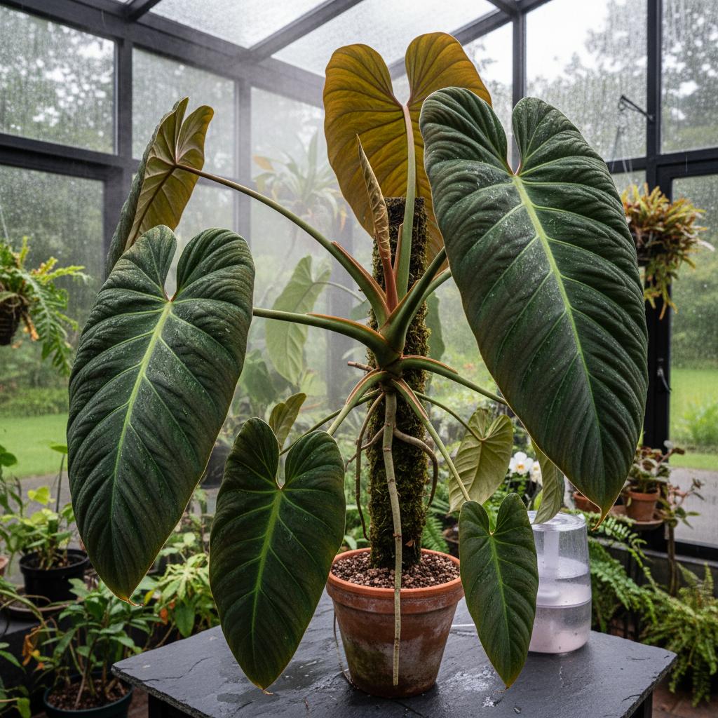 Philodendron Radiante (Philodendron luxurians ‘Radiante’)