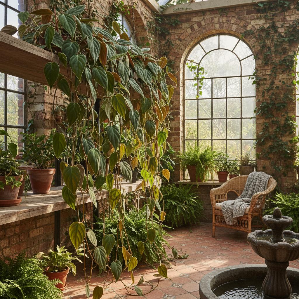 Philodendron Micans (Philodendron peloso) (Philodendron micans)