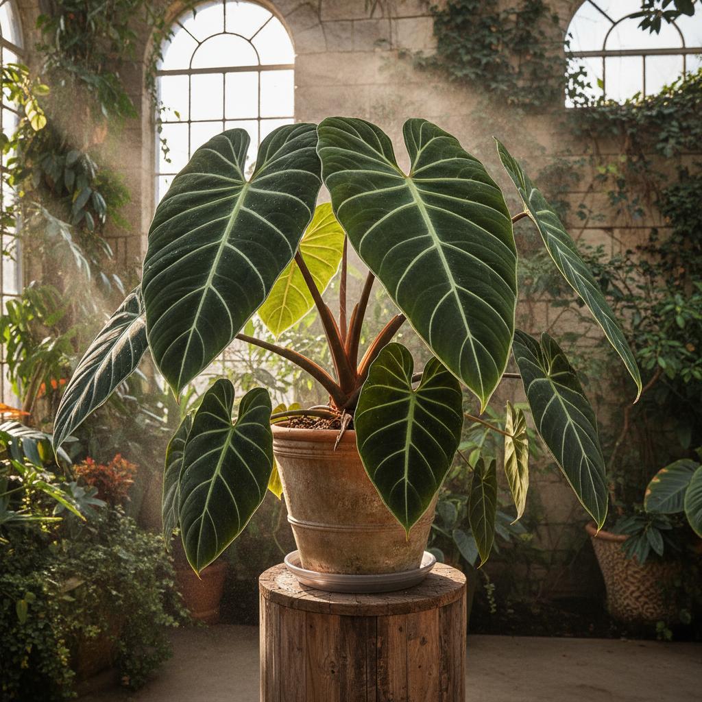 Philodendron ibrido Pastazanum × Gloriosum (Philodendron pastazanum × gloriosum)