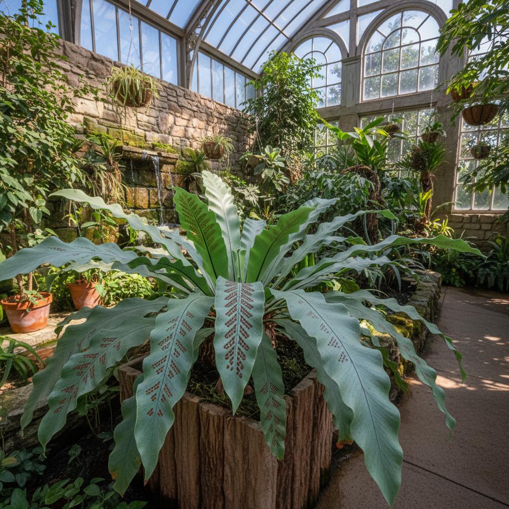 Felce di Phlebodium (Felce gigante) (Phlebodium decumanum)