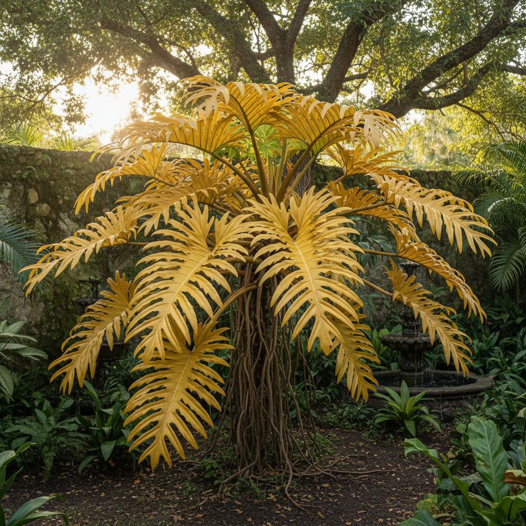 Philodendron Aureo Flavum (Philodendron warscewiczii 'Aurea flavum')