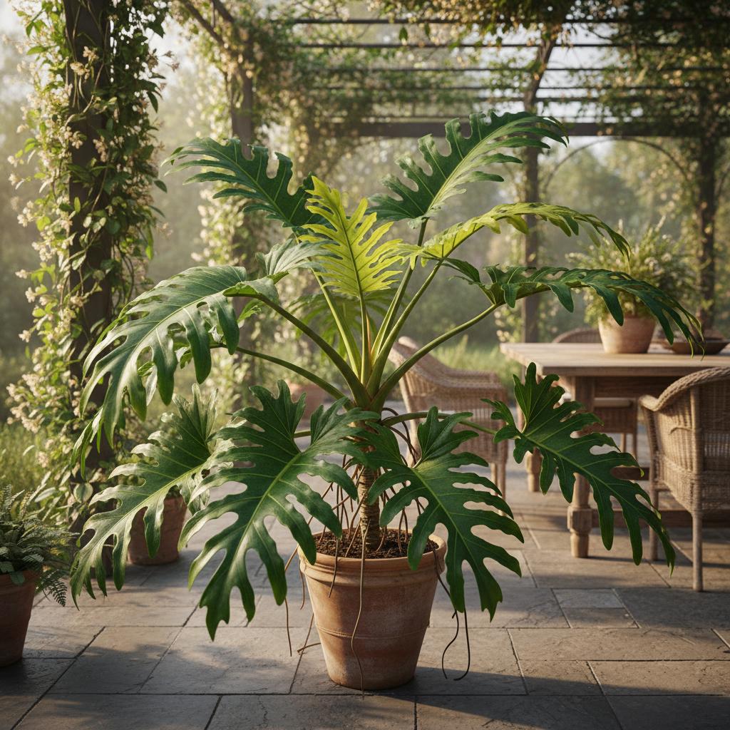 Philodendron 'Green Princess' (Philodendron selloum 'Green Princess')