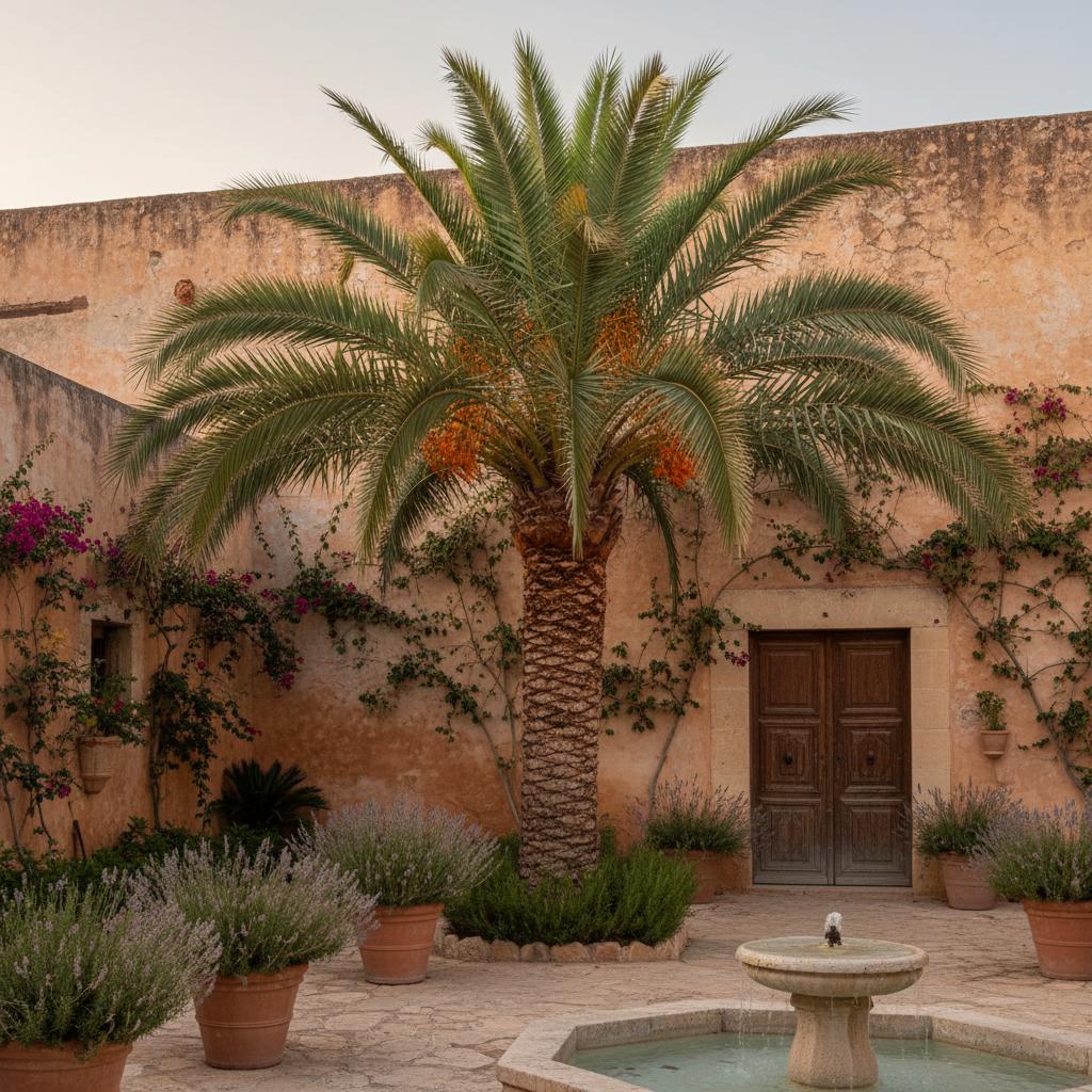 Palma di Teofrasto (Palma datteri cretese) (Phoenix theophrasti)