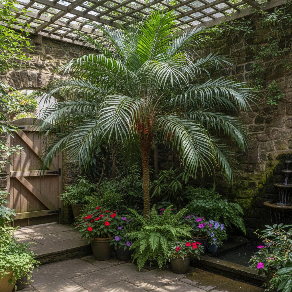 Palmera pygmea o Palmera de Roebelen (Phoenix roebelenii)