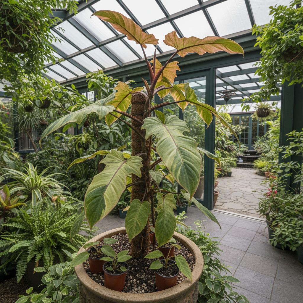 Philodendron "Painted Lady" (Philodendron erubescens 'Painted Lady')