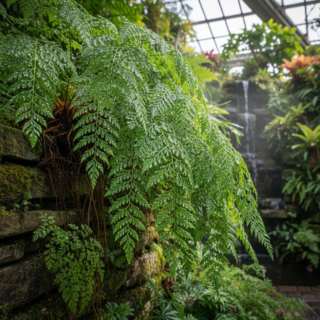 Fiore di festa bianco (Pholistoma membranaceum)