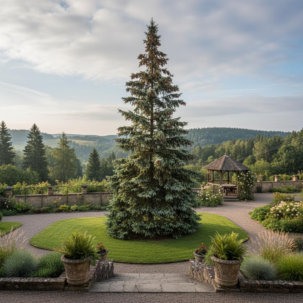 Abete serbo (Picea omorika)