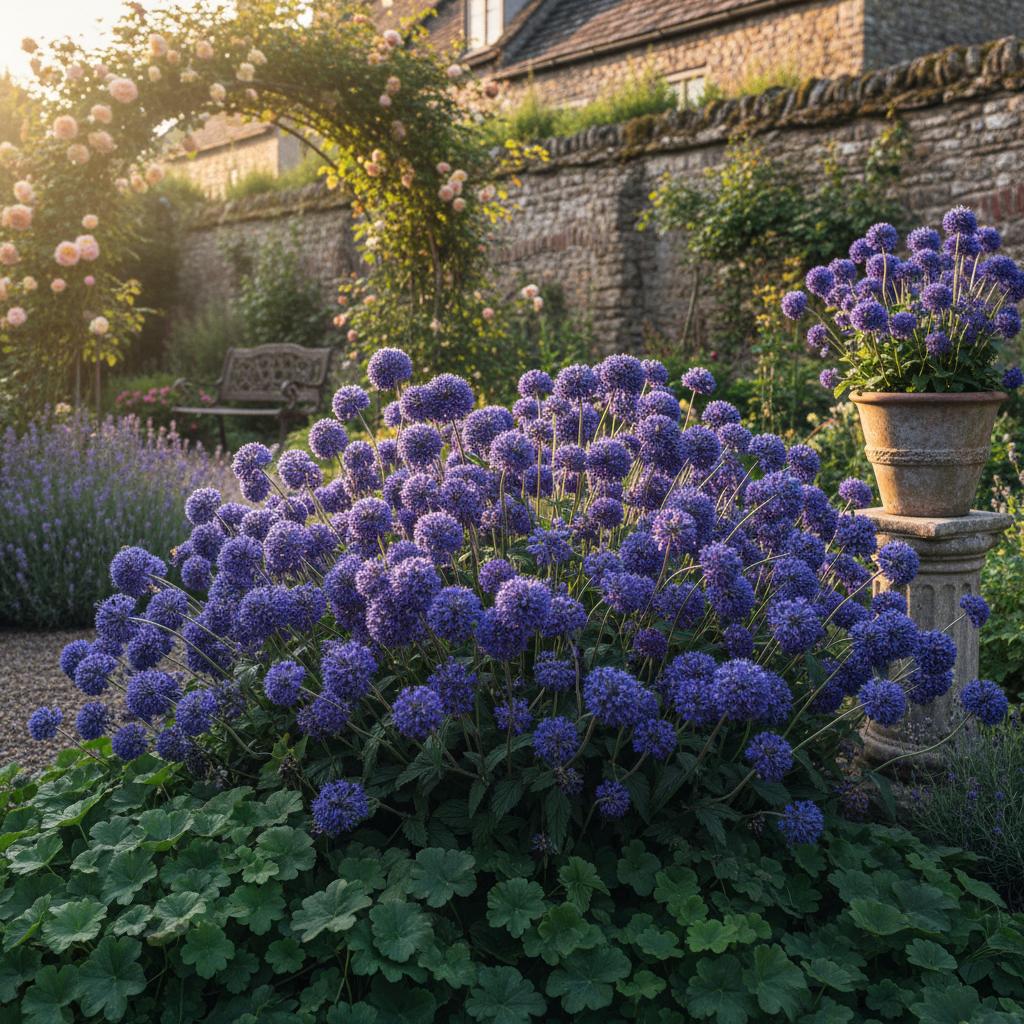 Fiore a campana rotonda (Phyteuma orbiculare)